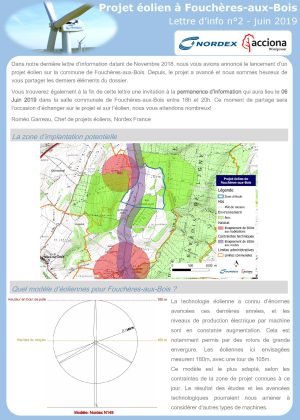 Lettre d'information n°2